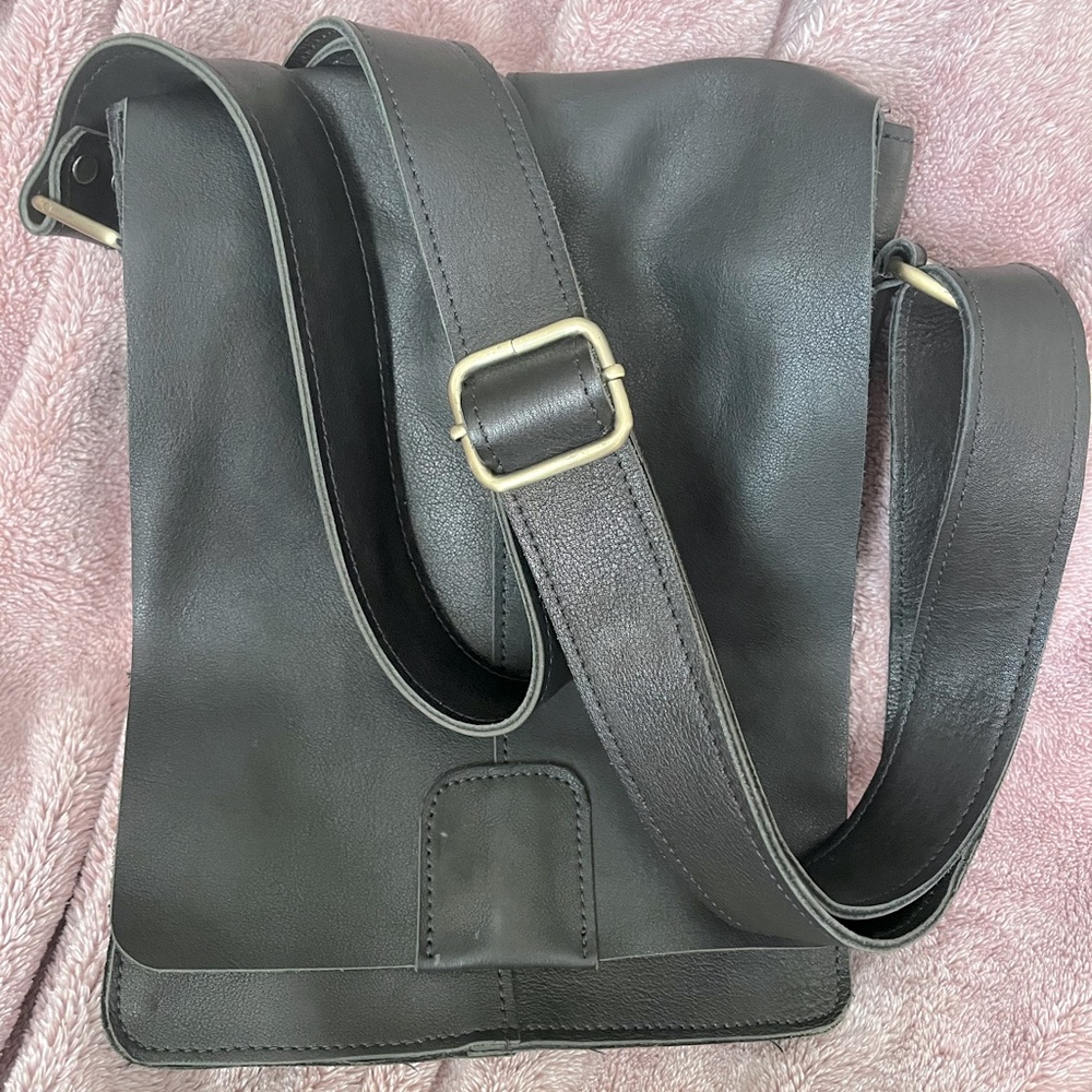 Italian leather handbag